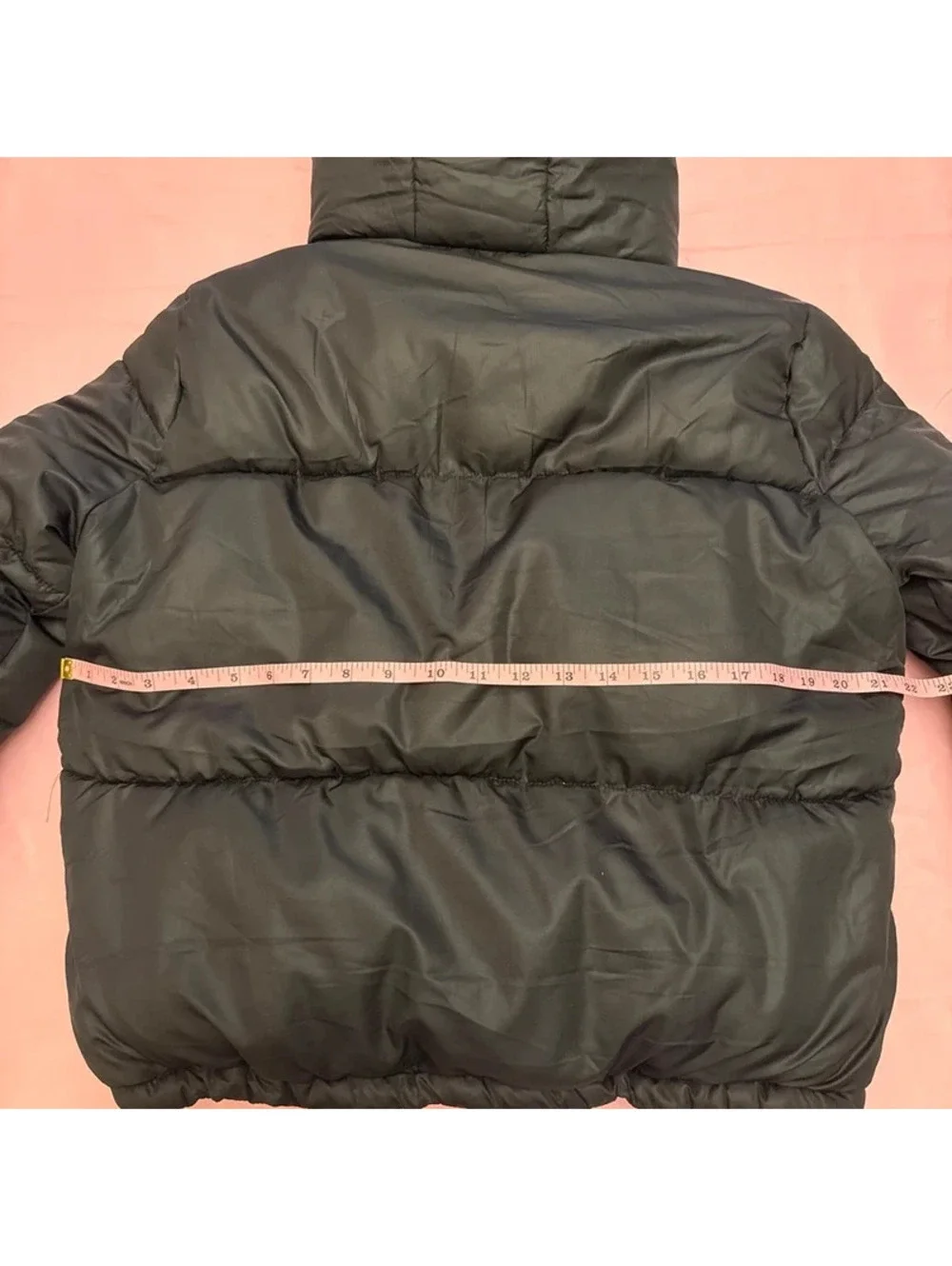 Fashion Nova black puffer jacket